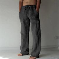 Jute & Coton Pantalons décontractés hommes Imprimé couleur et motif différents pour le choix pièce