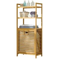 Moso Bamboo Multilayer Storage Basket for storage PC