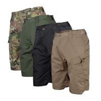 Cotton Plus Size & Middle Waist Men Cargo Shorts camouflage PC