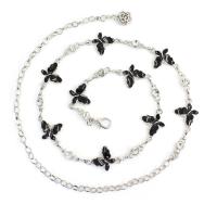Metal Easy Matching Waist Chain flexible length butterfly pattern white and black PC