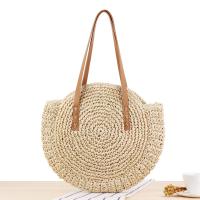 Paper Rope Weave Woven Tote Solid PC
