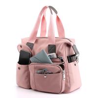 Nylon & Polyester Handbag large capacity & soft surface & attached with hanging strap Solid PC