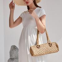 Straw Woven Tote soft surface PC
