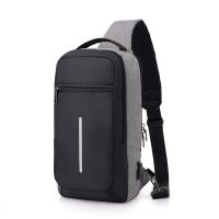 Polyester Sling Bag portable & hardwearing & with USB interface PC