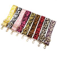 Polyester and Cotton Adjustable Length Straps jacquard leopard PC