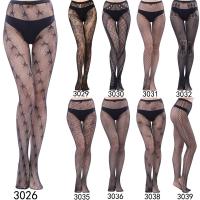 Spandex Women Tights deodorant & sweat absorption & hollow & breathable jacquard Solid : Pair