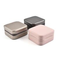 PU Leather Multifunction Jewelry Storage Case durable & portable Solid PC