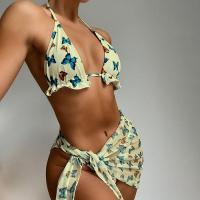 Poliéster Bikini, impreso, más colores para elegir,  Conjunto