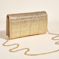 Polyester Box Bag & Evening Party Clutch Bag Cotton gold PC