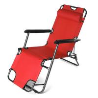 Stalen buis & Oxford Opvouwbare ligstoel PE Plastic Solide meer kleuren naar keuze stuk