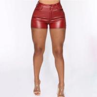 Polyester Night Club & Plus Size Shorts patchwork Solid PC