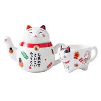 Ceramics Creative & thermostability Tea Set Cats Set