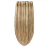 Human Hair can be permed and dyed Seamless Hair Extension for women gold PC