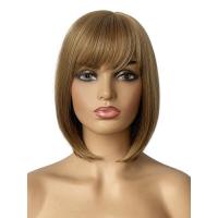 High Temperature Fiber can be permed and dyed Wig for women gold PC