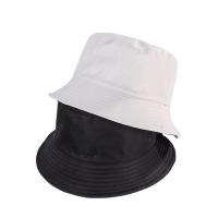 Polyester Reversible Bucket Hat sun protection plain dyed Solid : PC