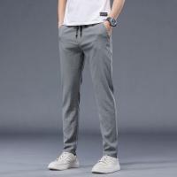 Cotton Men Casual Pants slimming Solid PC