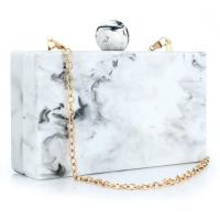Acrylic Clutch Bag attached with hanging strap PC