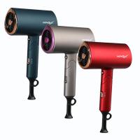 ABS & PC-Polycarbonate foldable Hair Dryer different power plug style for choose PC