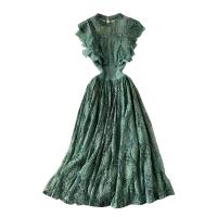 Spitze & Polyester Einteiliges Kleid, Solide, mehr Farben zur Auswahl, :,  Stück