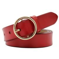 Leather Fashion Belt flexible length Solid PC