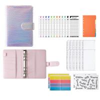 Papier & PU Leder Notizbuch, mehr Farben zur Auswahl,  Festgelegt