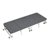 Iron Creative Foldable Bed gray PC