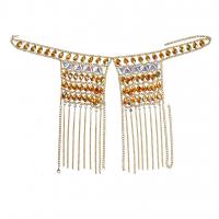Alloy Steel Body Chain for women gold PC