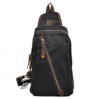 Canvas two usage Sling Bag breathable Solid PC
