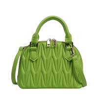 PU Leather Handbag attached with hanging strap Solid PC