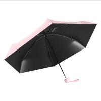 Vinyle & Pongee Parapluie Sun-Rain Fibre & Alliage d’aluminium Solide plus de couleurs pour le choix pièce