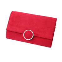 Velour Box Bag Clutch Bag with chain & soft surface Polyester Solid PC
