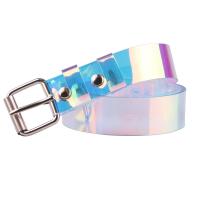 Plastic Easy Matching Fashion Belt flexible length Zinc Alloy Sliver Plated Solid multi-colored PC