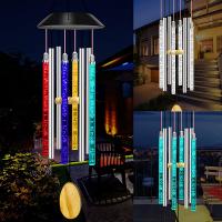 Engineering Plastics & PVC Waterproof Solar Windbell Lamp solar charge PC