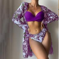 Poliéster Bikini, impreso, más colores para elegir,  Conjunto