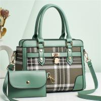 PU Leather Bag Suit soft surface & attached with hanging strap Set