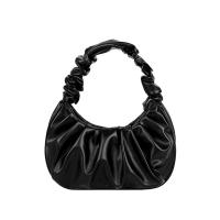 PU Leather Pleat Handbag soft surface PC