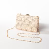 Polyester Clutch Bag with chain Solid PC