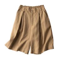 Algodón Pantalones Mujer Capri, Sólido, más colores para elegir,  trozo