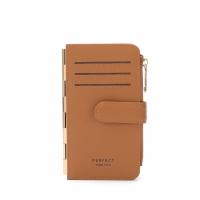 PU Leather Wallet Multi Card Organizer & soft surface & portable Solid PC