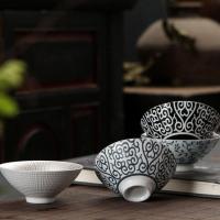 セラミックス 茶碗 手作り 選択のための異なる色とパターン 一つ