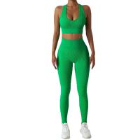 Polyamide & Nylon Long Trousers & High Waist Women Yoga Pants lift the hip & skinny Solid PC