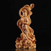 Wooden Buddha Statue for home decoration carving PC