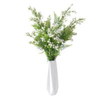Kunststoff Künstliche Blume, Handgefertigt, Weiß,  Stück