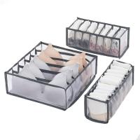 Mesh Fabric Storage Box for storage & large capacity & three piece Set