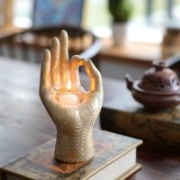 Synthetic Resin Creative Candle Holder PC
