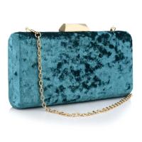 Flannelette Clutch Bag with chain PC