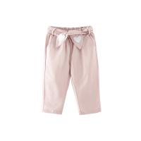 Cotton Slim Girl Casual Pant patchwork pink PC