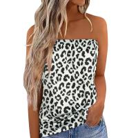 Polyester Slim Tube Top & breathable printed PC