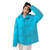 Polyester With Siamese Cap Women Parkas thicken & thermal letter PC