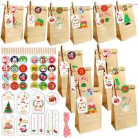 Paper Christmas Gift Bag multiple pieces Bag